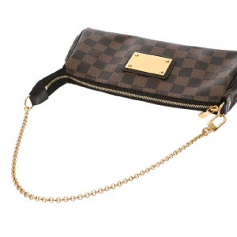 Louis Vuitton Damier Eva Brown Canvas Bag - Picture 3 of 7